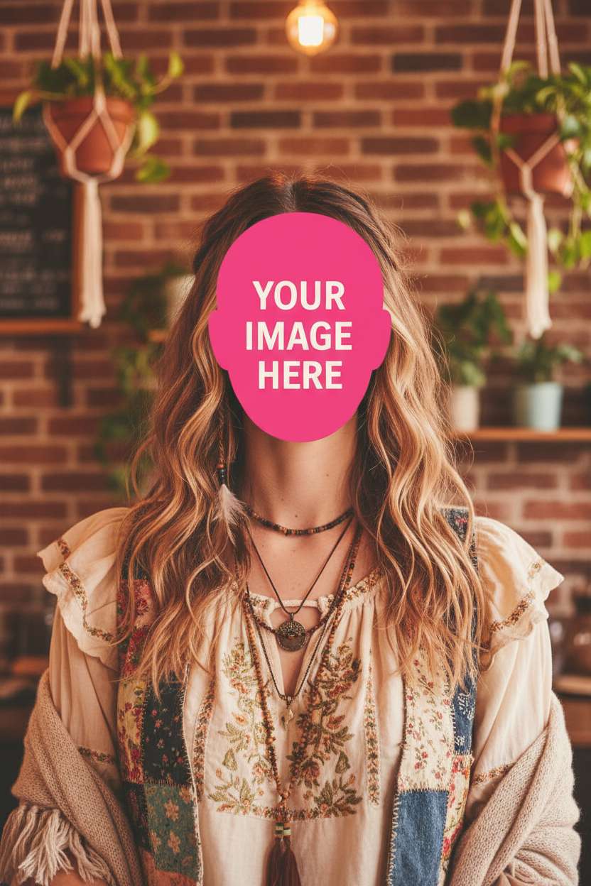 Folk Pop Singing Birthday Card